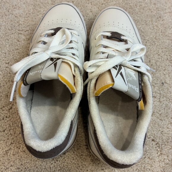 NWOT, Reebok White Brown Women's Sneaker Size 7 - Picture 6 of 14